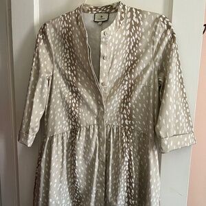 Tuckernut Kangaroo Print Mini Dress, Size M